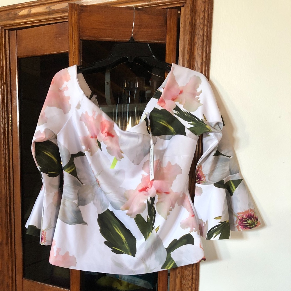 CLEARANCE Ted baker valeita bell sleeve blouse FINAL PRICE NO OFFER CONSIDERED